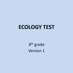 Science olympiad ecology practice test