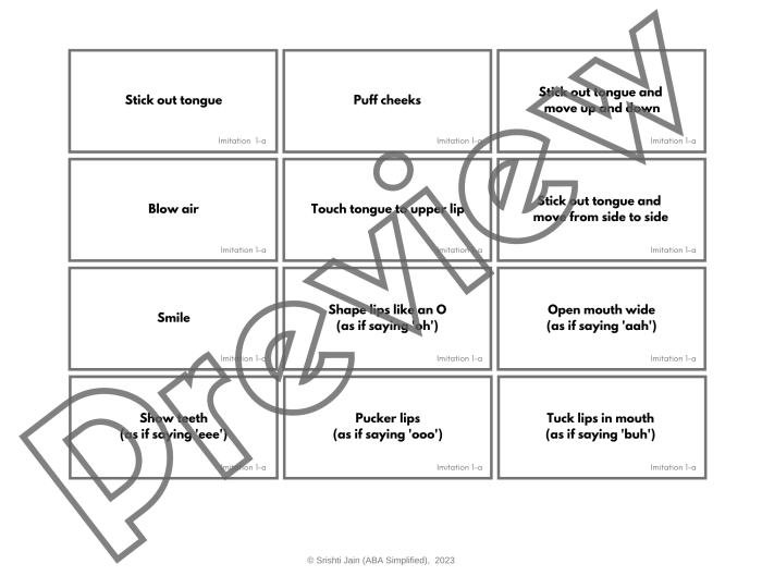 Vb mapp fine motor imitation list