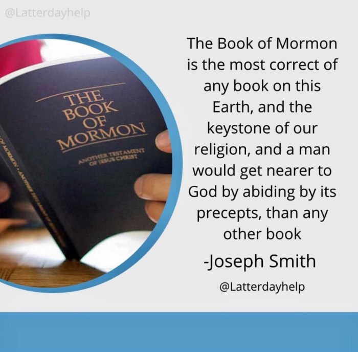 Blessings from reading the book of mormon