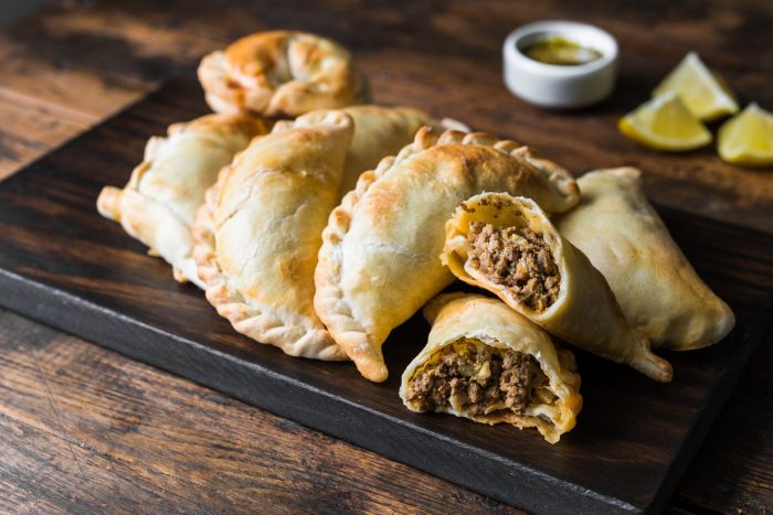 Savory pastry spanish for breaded