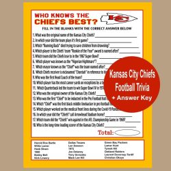 Kansas city chiefs trivia questions