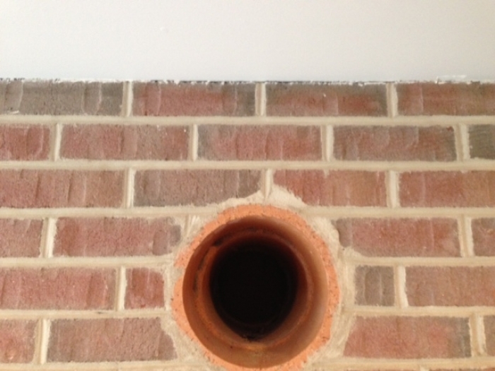 Thimble stove chimney