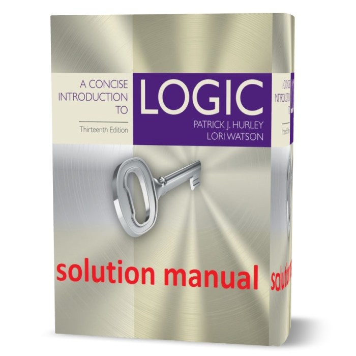 A concise introduction to logic answer key pdf